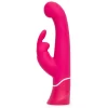 Happy Rabbit G-Spot Pink - masażer punktu G z podwojnym systemem wibracji - Anelma podwójne (króliczki)