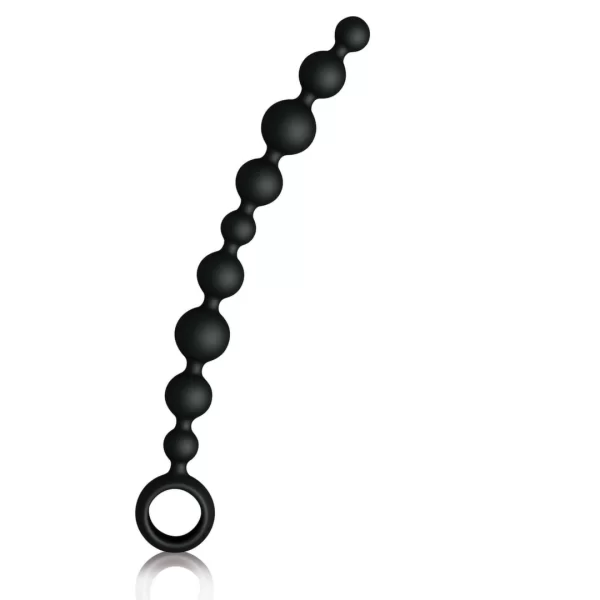 Joydivision Joyballs Long Black - Silicone Bead System 29.8 cm