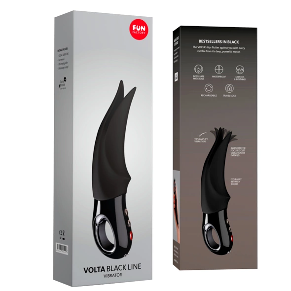 Fun Factory Volta G5 Black - Dual-Tip Vibrating System