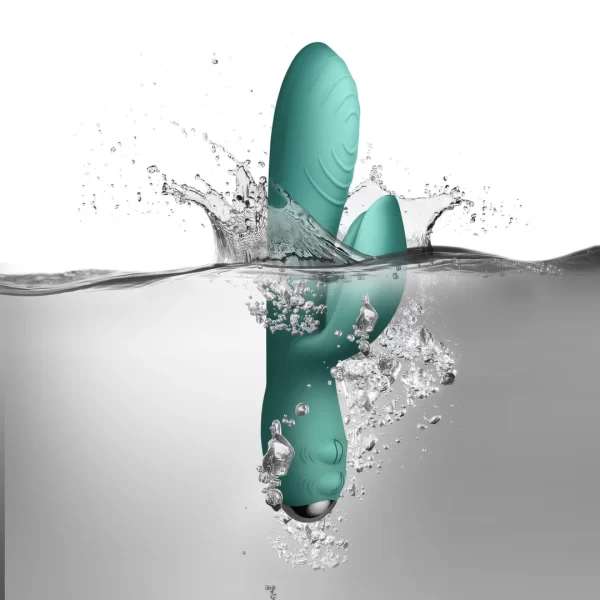 Rocks-Off Every Girl Teal – Podwójne (króliczki)
