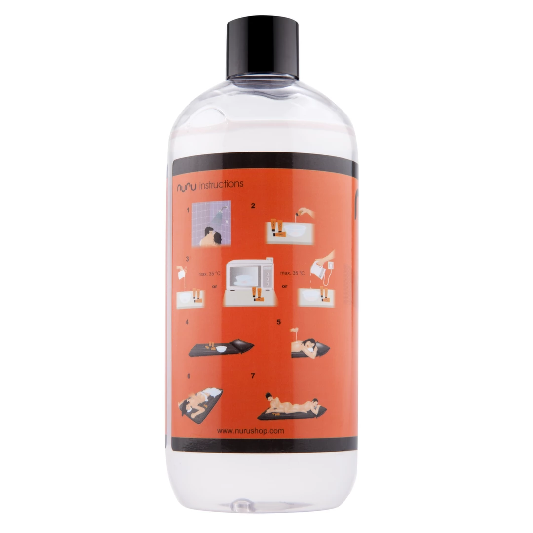 Nuru Massage Gel 500 ml - Moisturizing Formula with Nori