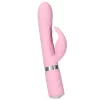 Pillow Talk Lively Pink Dual Motor Massager with Rotating Shaft - Anelma Pillow Talk Lively Pink - vibraattori
