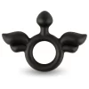 Velv'Or Rooster Jeliel Platinum Silicone Anatomical Ring 30mm - Anelma sextoys