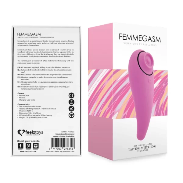 FeelzToys FemmeGasm model roÅ¼owy - stymulator punktowy