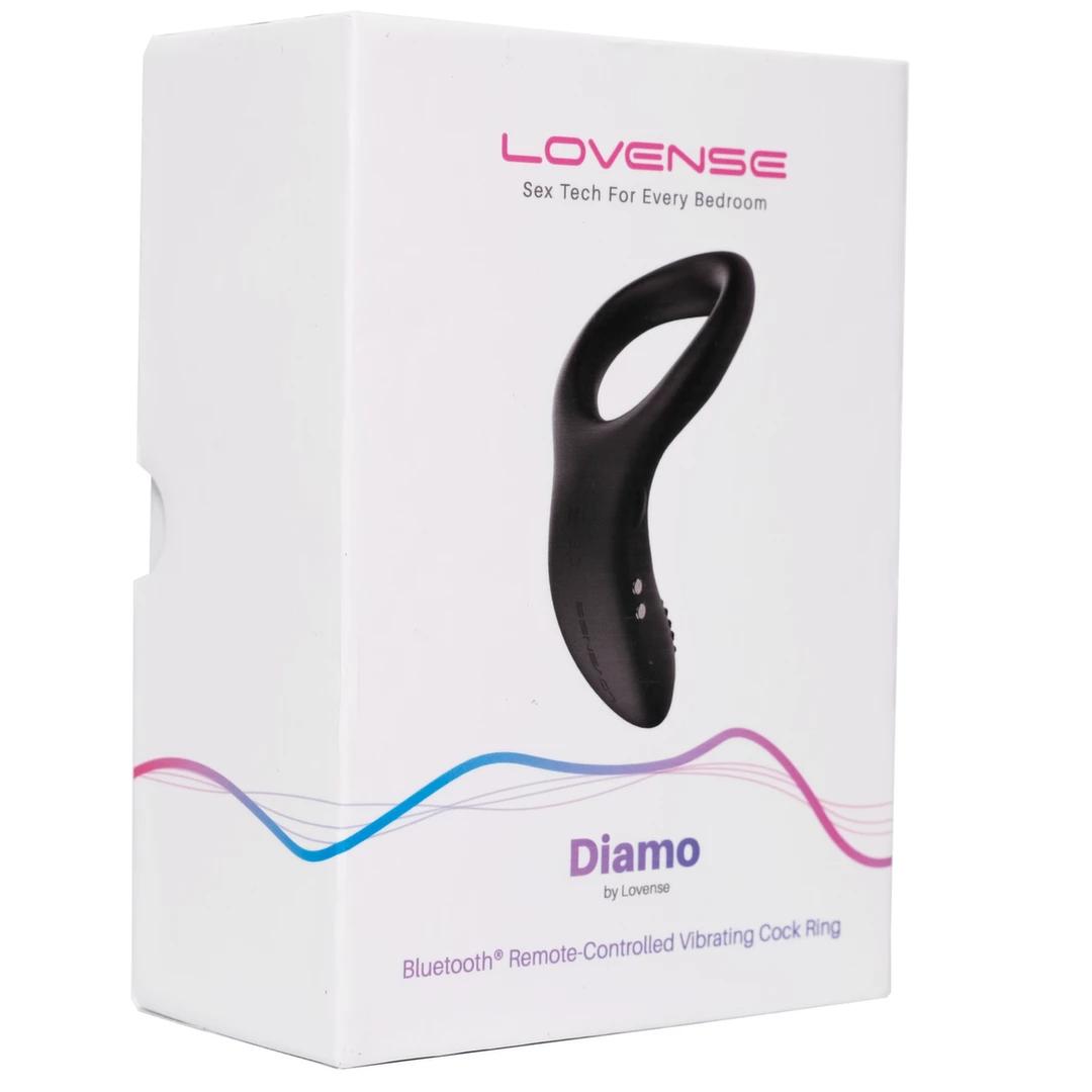 Lovense Diamo Bluetooth - Inteligentny pierÅ›cieÅ„ z wibracjami sterowany aplikacjÄ…