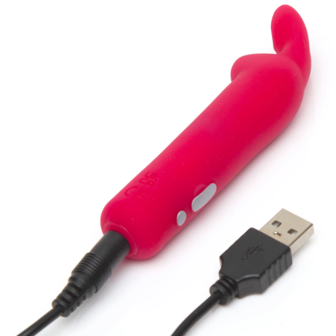 Happy Rabbit Rechargeable Mini Vibrating Bullet Pink