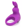 Lovehoney Happy Rabbit Rechargeable Vibrating Ring Purple Silicone - Anelma sextoys