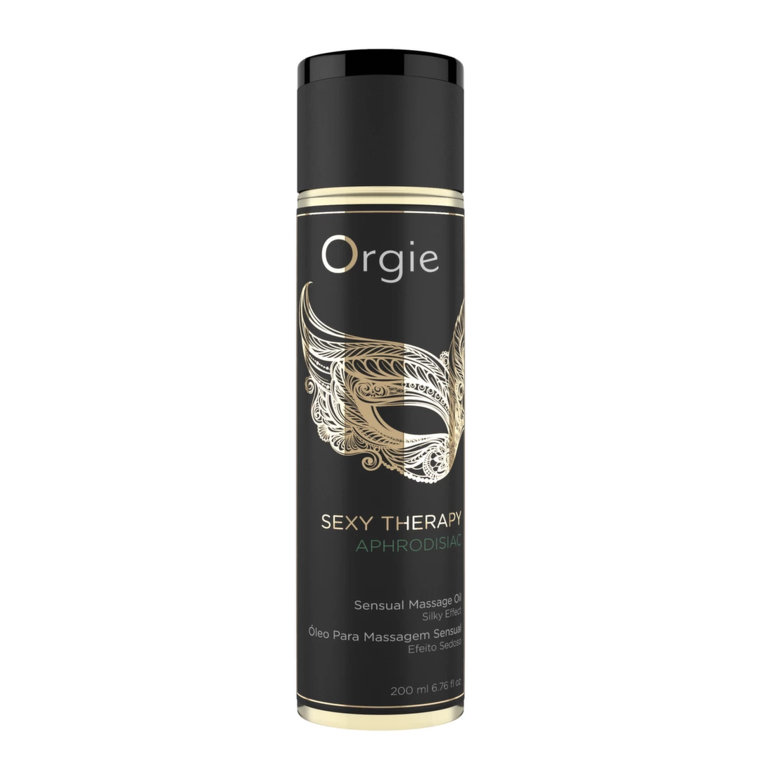 Orgie Sexy Therapy Massage Oil Aphrodisiac 200ml - Silky Care & Aroma