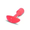 b-Vibe Vibrating Snug Plug 1 Orange