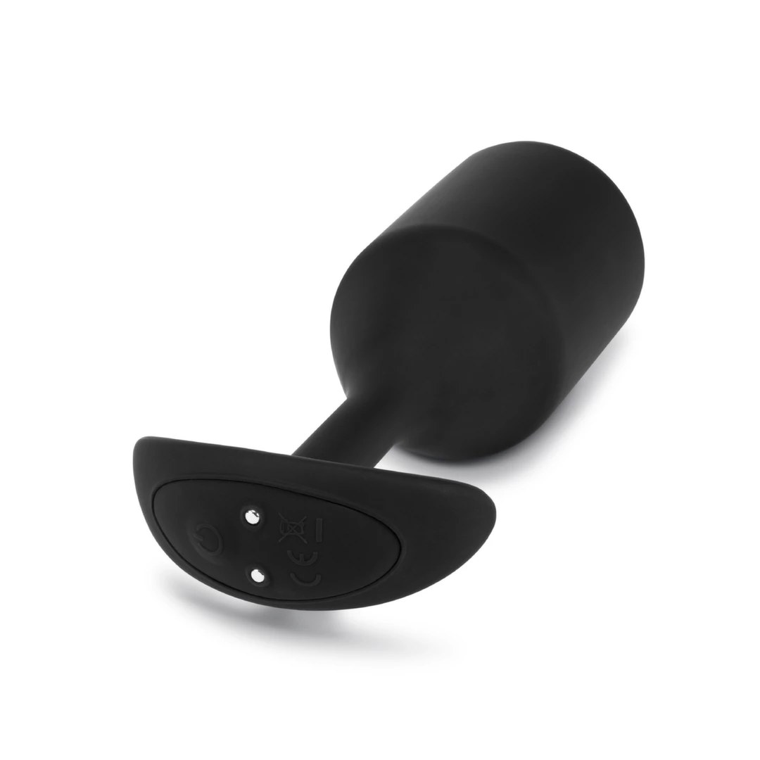 b-Vibe Vibrating Snug Plug 5 Black