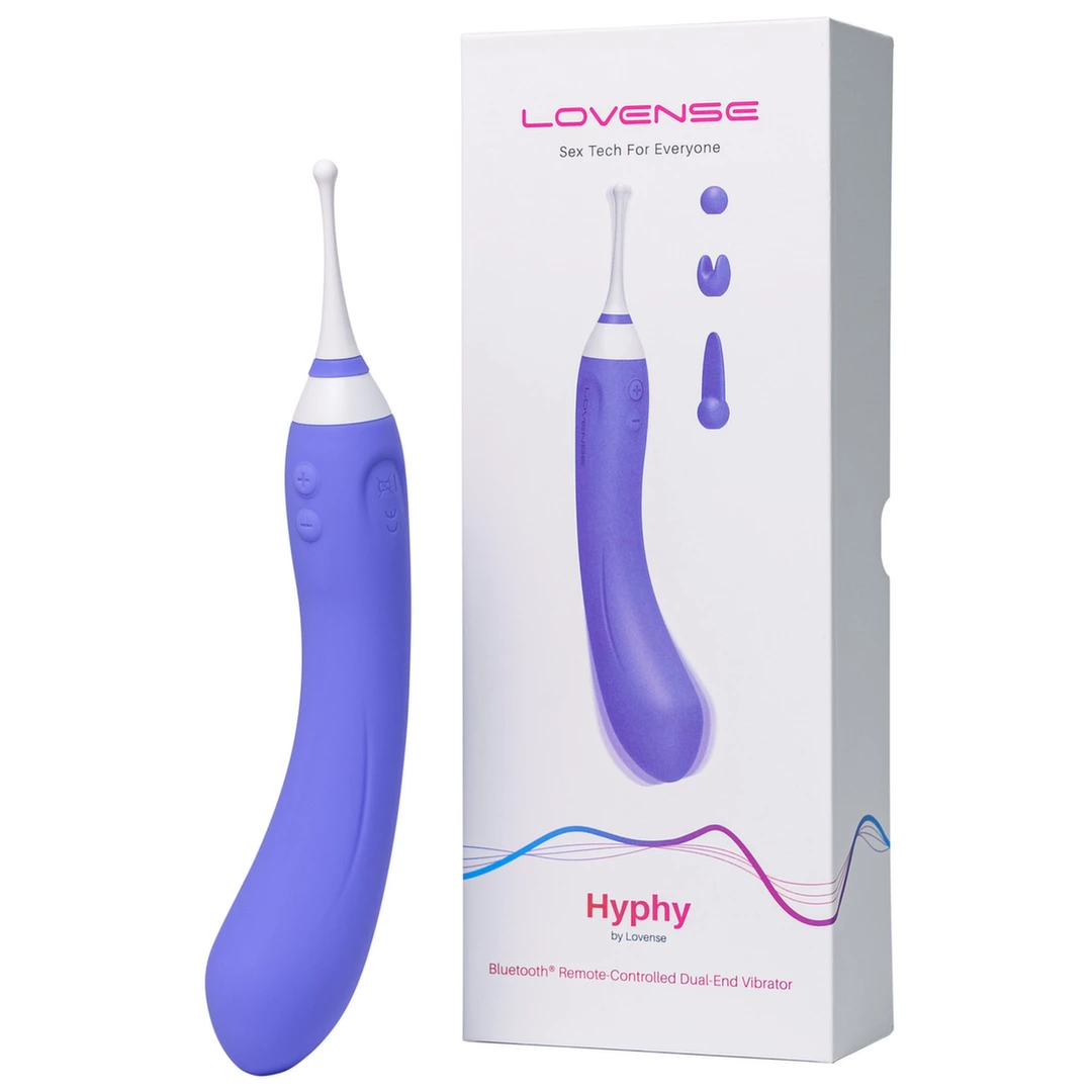 Lovense Hyphy Dual-End Smart Vibrator with App Control