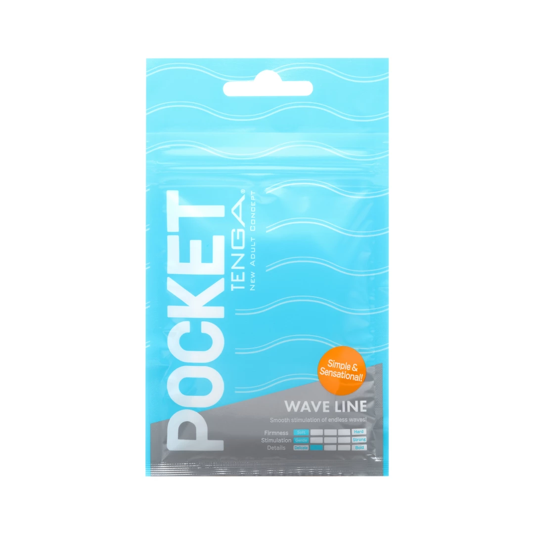 Tenga Pocket Wave Line - Compact Flexible Intimate Device - Anelma Tenga Pocket Wave Line - Compact Flexible Intimate Device