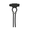 PowerBullet Bolo Adjustable Silicone Intimate Ring Black USB 9 Modes - Anelma sextoys