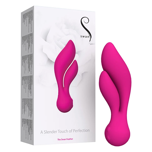 Swan Feather Pink - Dual-Action Intimate Device