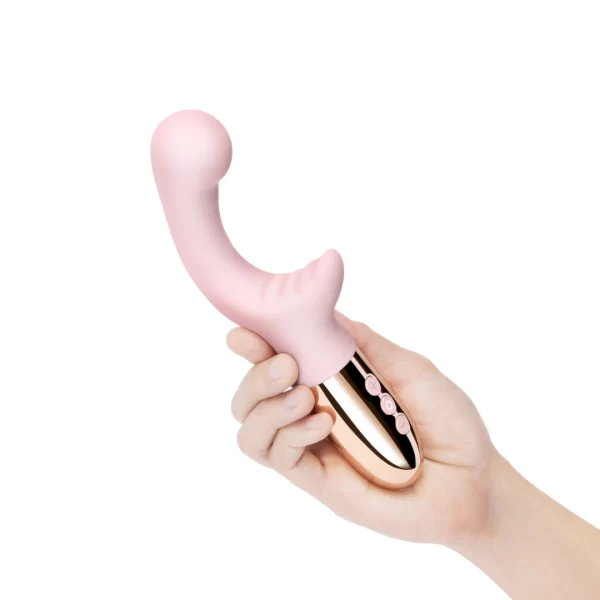 Le Wand XO Rose Gold – Wibratory zakrzywione
