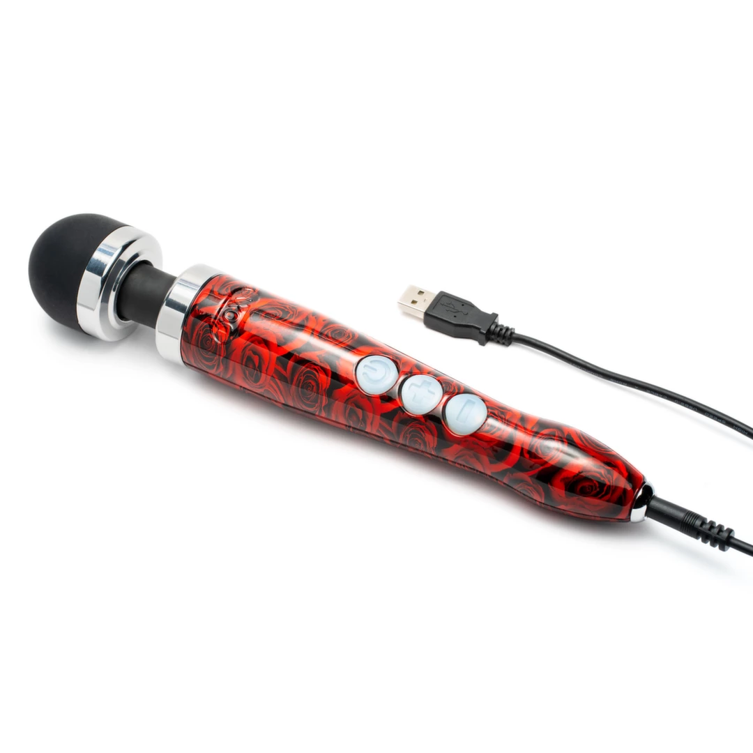 DOXY Die Cast 3R Wand Massager Rose – Wibratory masażery