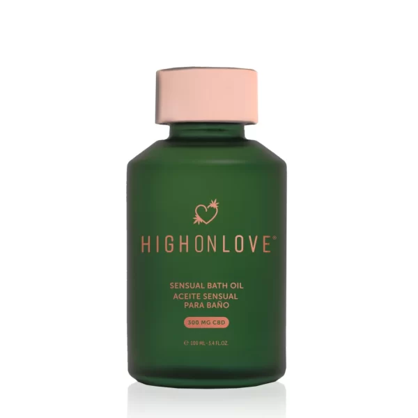 HighOnLove CBD Bath & Body Oil 100ml - Luksusowy Olejek do KÄ…pieli i CiaÅ‚a