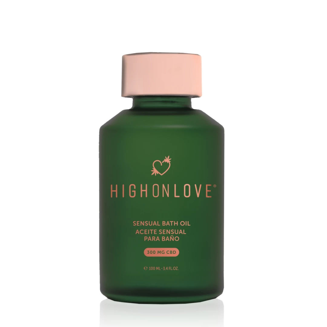 HighOnLove CBD Bath & Body Oil 100ml - Luksusowy Olejek do KÄ…pieli i CiaÅ‚a