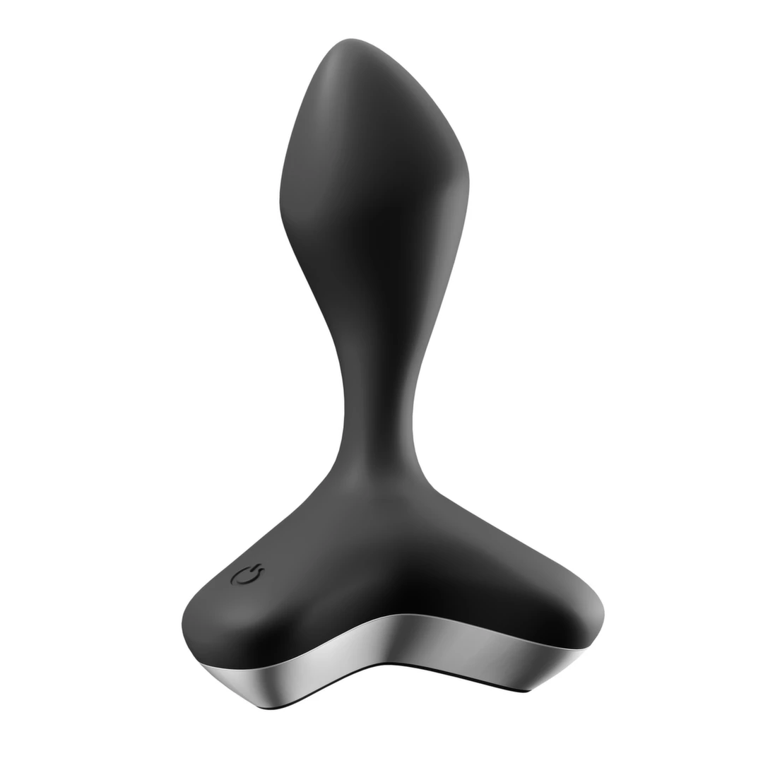 Satisfyer Game Changer Black App-Controlled Anal Vibrator Silicone
