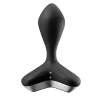 Satisfyer Game Changer Black App-Controlled Anal Vibrator Silicone. Product details include functions
