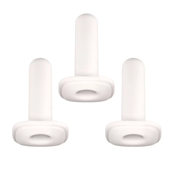 Kiiroo Onyx+ Replacement Sleeve Set Standard Fit 3-Pack combines flexible elastomer for comfortable