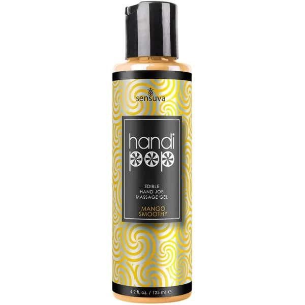Sensuva Handipop Massage Gel Mango Smoothie 125 ml - Edible Massage Formula