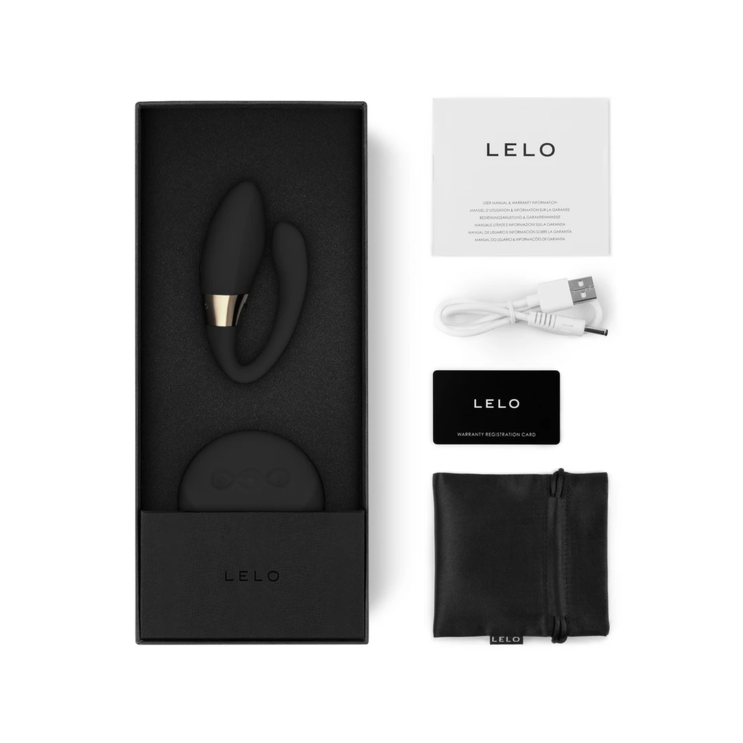 LELO Tiani Duo Black - Masażer dla par - Anelma LELO Tiani Duo Black – Dla par