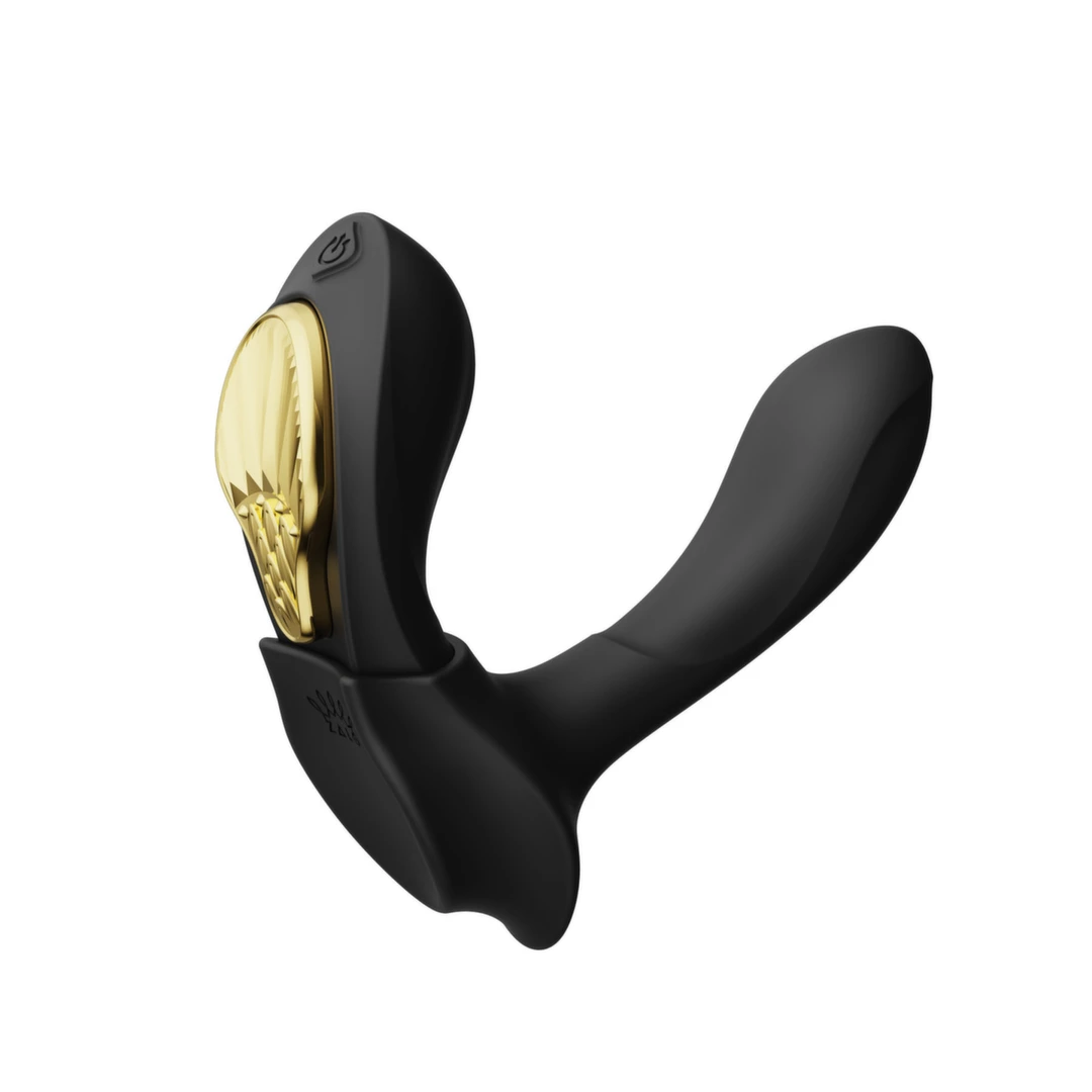 ZALO Aya Wearable Massager Obsidian Black - App Controlled