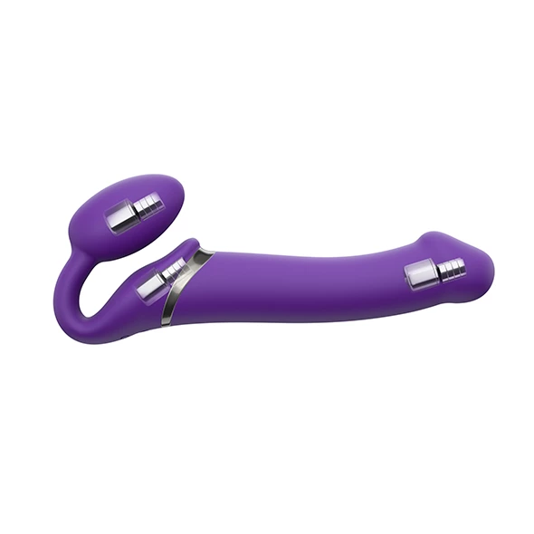 Silicone M - Anelma Strap-On-Me Model M Violet – Wibratory strap-on