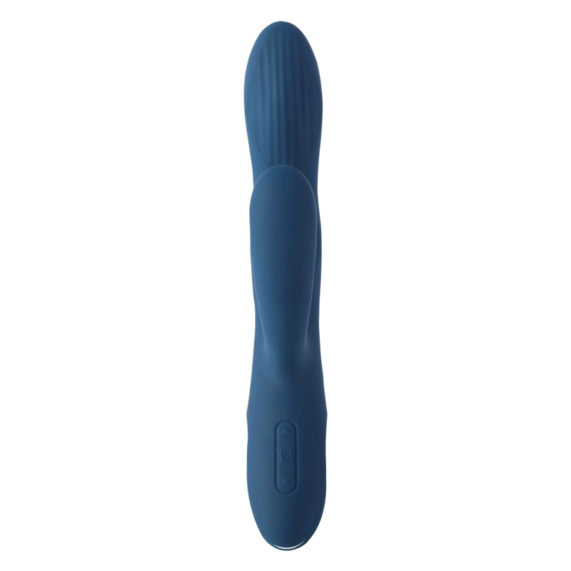 SVAKOM Aylin Dual-Headed Pulsating Massager Dark Blue