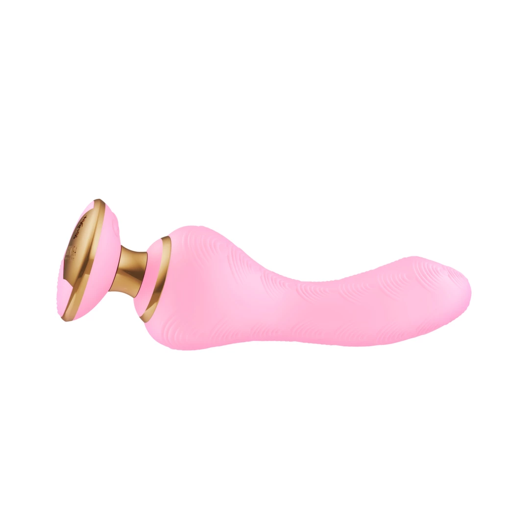 Shunga Sanya Light Pink Intimate Wellness Device Flexible