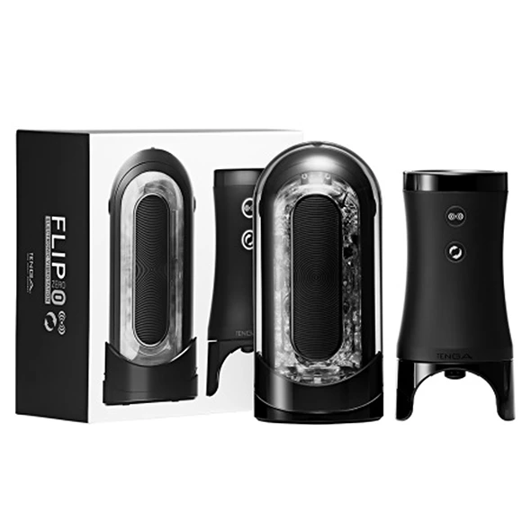 Tenga Flip Zero EVR Electronic Stimulation Device with Gyro-Sensor combines an ergonomic design for comfortable