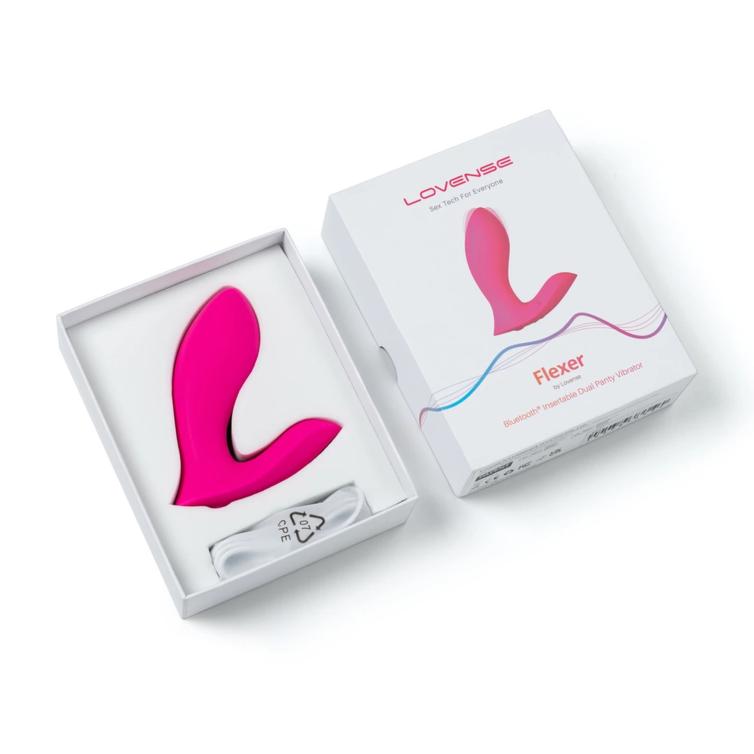Lovense Flexer Dual-Motor Wearable App-Controlled Intimate