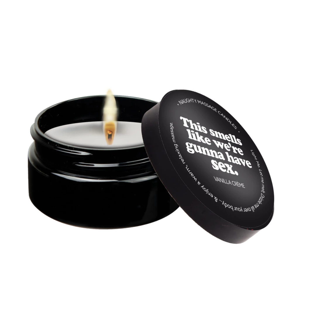 Kama Sutra Mini Massage Candles 6-Pack Vanilla Cream Fragrance