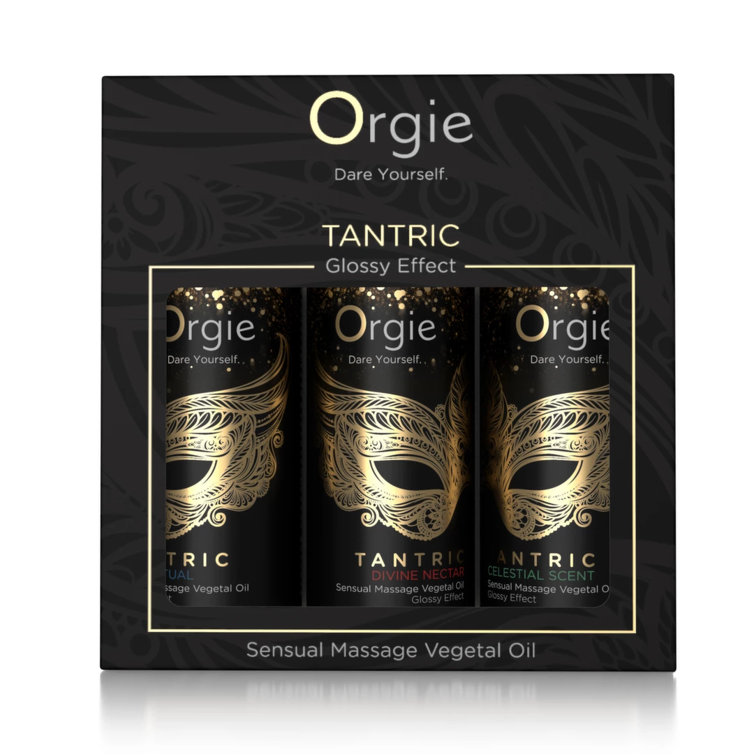 Orgie Tantric Mini Massage Oil Set - 3 Fragrances