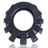 Oxballs Cock-Lug silikonowy pierścień anatomiczny czarny 33 mm - Anelma eroticshop