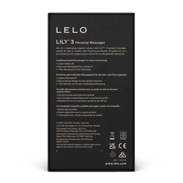 LELO Lily 3 Intimate Companion Polar Green Rechargeable