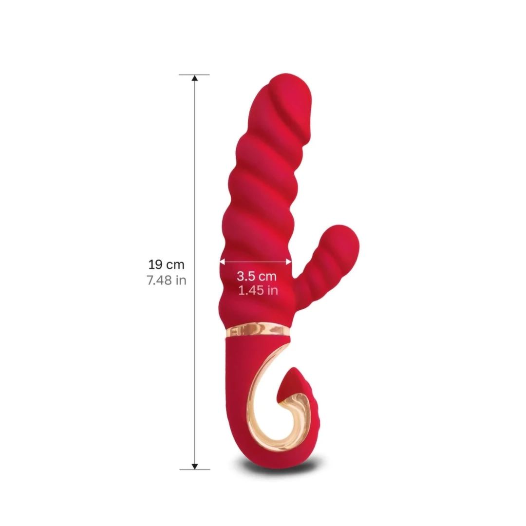 Gvibe Gcandy Mini Chili Coral - Dual Motor Intimate Massage