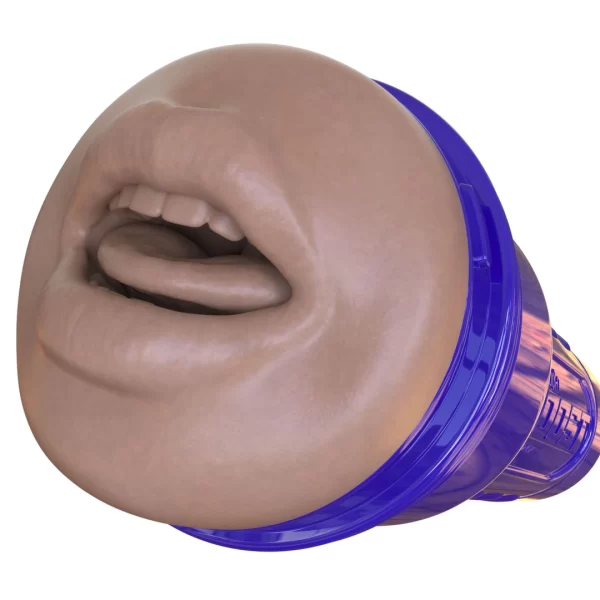 Fleshlight Boost Blow Light Medium Flesh combines soft SuperSkin material and adjustable pressure for comfortable