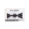 Sportsheets Sex & Mischief Soft Gag Czarny - Regulowany Pasek
