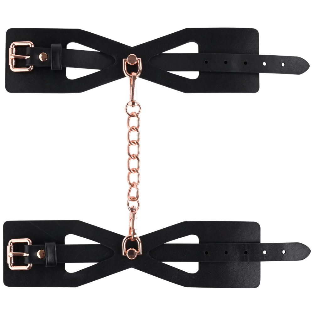 Sportsheets Sex & Mischief Brat Handcuffs with Rose Gold