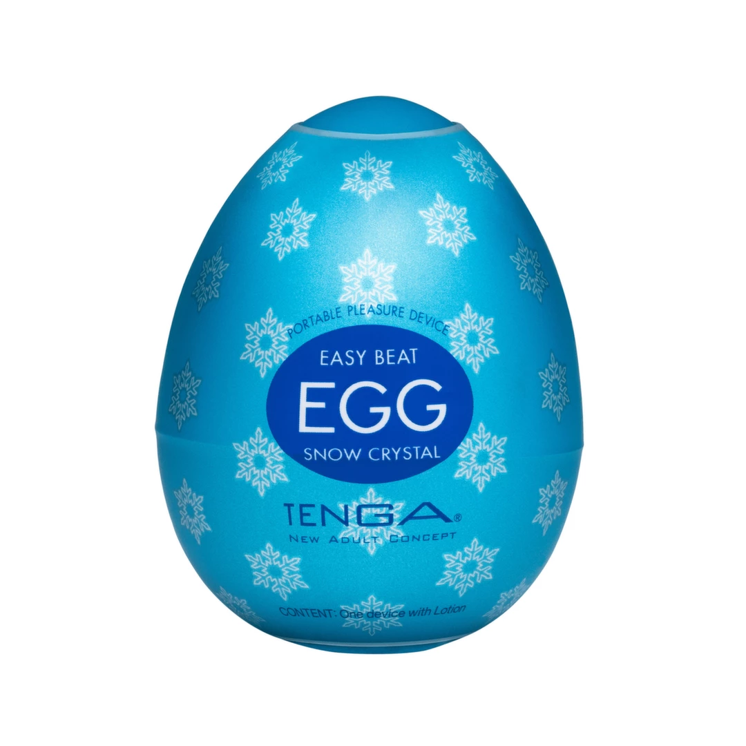 Tenga Egg Snow Crystal Intimate Machine Single Use Cooling
