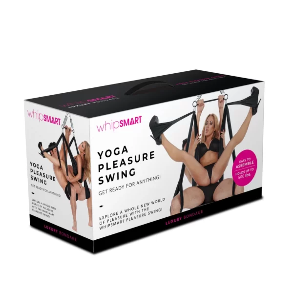 Whipsmart Yoga Pleasure Swing czarna - system do Ä‡wiczeÅ„ z podparciem