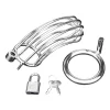 Blueline Prisoner Stainless Steel Chastity Device with Lock
