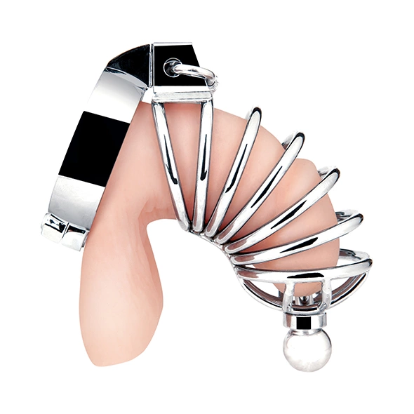 Blueline Stainless Steel Cage with Perineal Extension