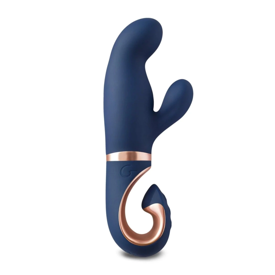 Gvibe Gentley Caribbean Blue - Dual Motor Intimate Device - Anelma Gvibe Gentley Wibrator Punktu-G i Łechtaczki Karaibski - vibraattori