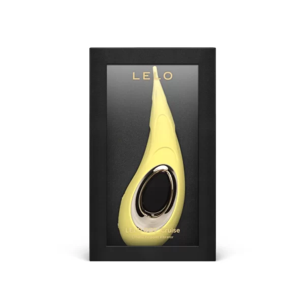 LELO Dot Cruise Precision External Massager Lemon Sorbet