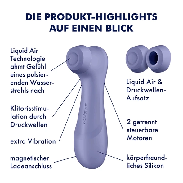 Satisfyer Pro 2 Generation 3 Lilac - Air Pulse & Vibration