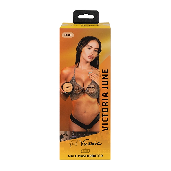 Kiiroo Stars Collection Feel Victoria June Intimate Device combines an ergonomic design for comfortable
