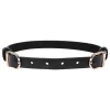 Sportsheets Sex & Mischief Double Buckle Collar czarna regulowana